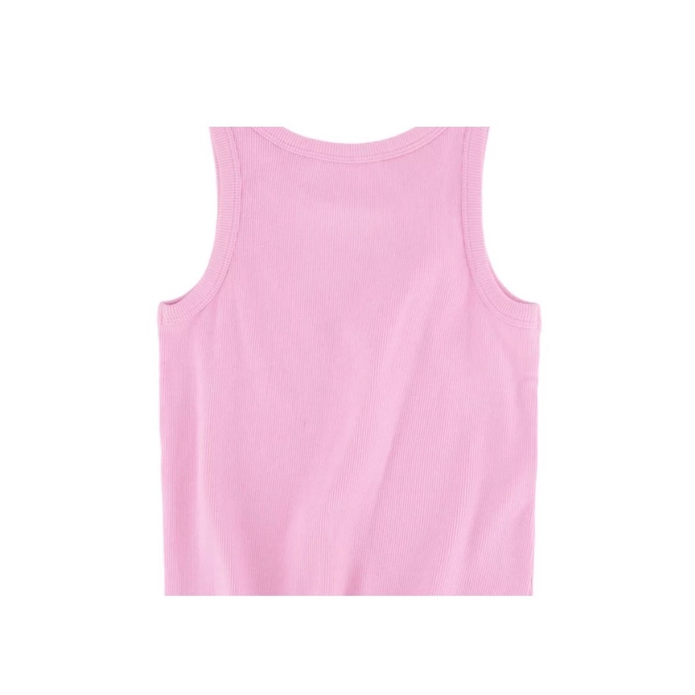 Roxy Girls Pink Palm Graphic Tank Top - Size 12-14. . NEW - Picture 2 of 5